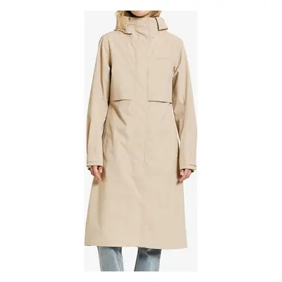 Dámský kabát Didriksons Sonja Parka Long - clay beige