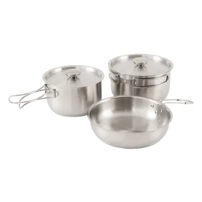 Sada hrnků Outwell Supper Set - silver