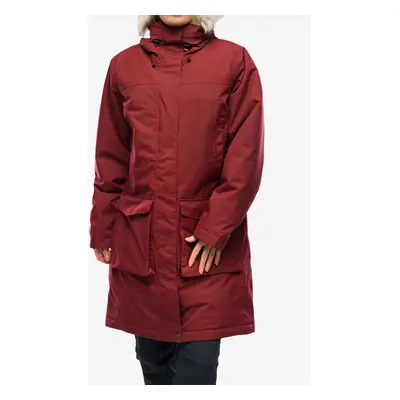 Dámská zimní bunda Fjallraven Nuuk Lite Parka - bordeaux red