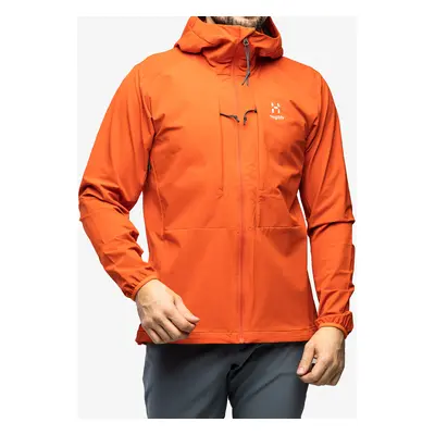 Bunda na skialpinismus Haglofs Discover Touring Jacket - habanero