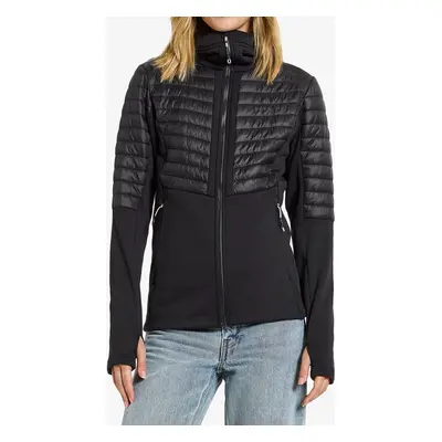 Hybridní bunda dámská Didriksons Annema Full Zip - black