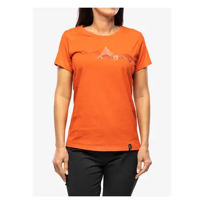 Dámské lezecké triko La Sportiva Peaks T-Shirt - cherry tomato