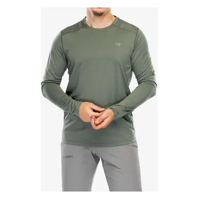 Mikina na běh Arcteryx Cormac Crew Neck Shirt LS - forage heather II