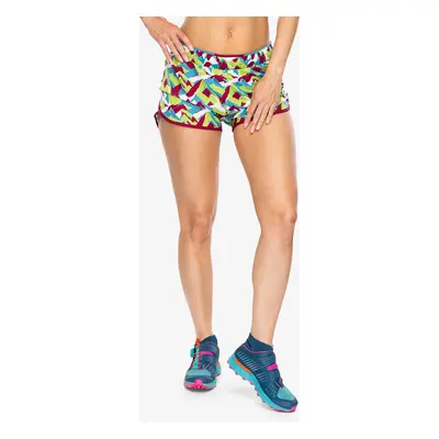 Dámské běžecké kraťasy La Sportiva Timing Short - plum/lime