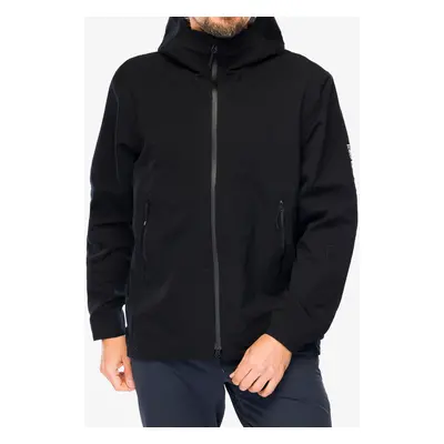 Pánská skialpová bunda Icebreaker Merino Shell+ Peak Hooded Jacket - black