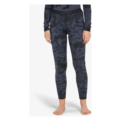 Termolegíny dámské Icebreaker Merino Oasis Leggings Cloud Dye - graphite/black/cd