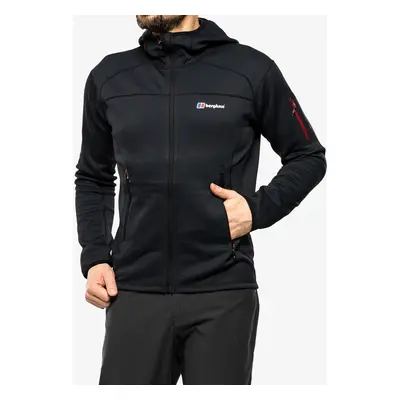 Fleece Berghaus Pravitale MTN 2.0 Hooded Jacket - urb carbon/black