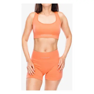 Sportovní podprsenka Icebreaker Merino Seamless Active Bra - tang