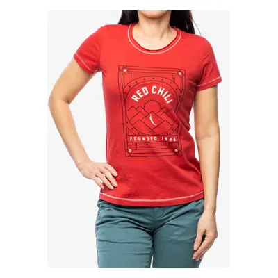 Dámské lezecké triko Red Chilli Wo Satori T-Shirt III - sumac