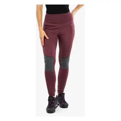 Dámské kalhoty Fjallraven Abisko Varm Trekking Tights - port-iron grey