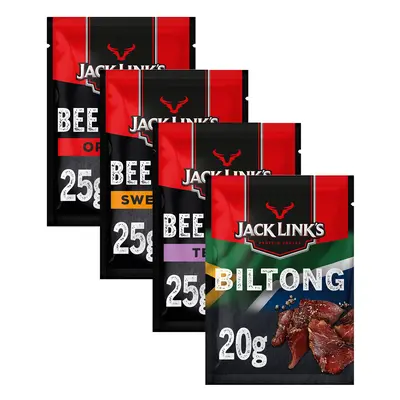 Sada Jack Link&#039;s 4-Pack Beef Jerky x g + Biltong x g