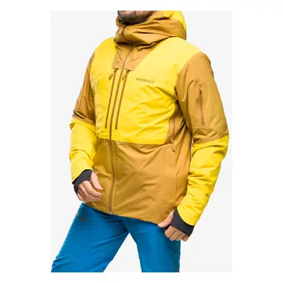 Lyžařská bunda Norrona Lofoten GORE-TEX Thermo80 Jacket - camelflage