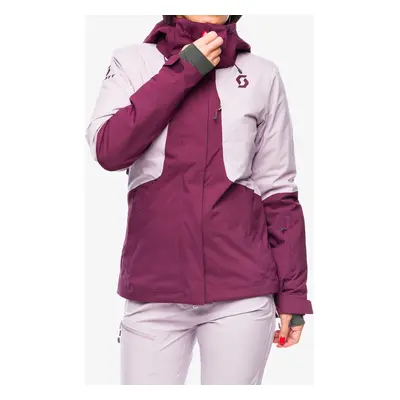 Damska bunda na skialpy SCOTT Ultimate Dryo Jacket - wild red/cloud pink