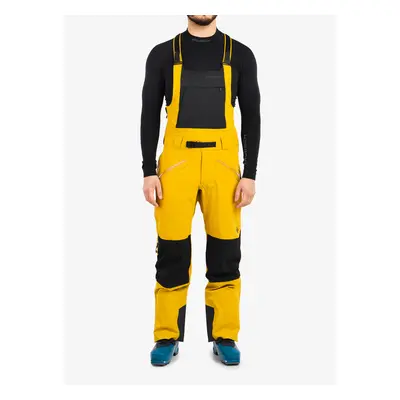 Lyžařské kalhoty Black Diamond Recon Bibs - amber/black