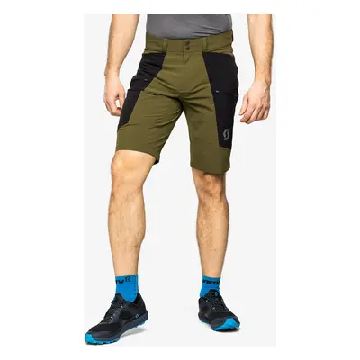 Outdoorové kraťasy SCOTT SCO Shorts Explorair Tech - fir green/black