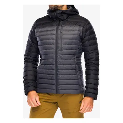 Bunda Rab Microlight Alpine Down Jacket- black/graphene