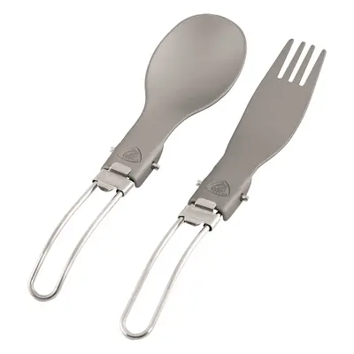 Turistické příbory Robens Folding Alloy Cutlery Set