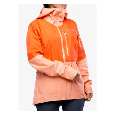 Damska bunda na skialpy Norrona Lofoten Gore-Tex Jacket – orange/peach