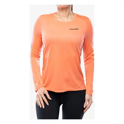 Mikina na běhání dámská Inov-8 Performance Long Sleeve - coral/dusty rose