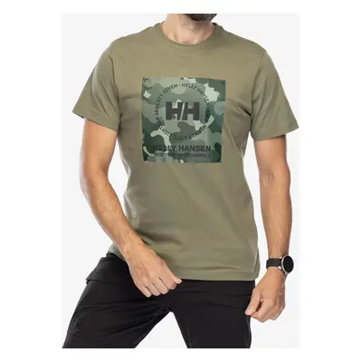 Tričko s potiskem Helly Hansen Core Graphic T-Shirt - lav green