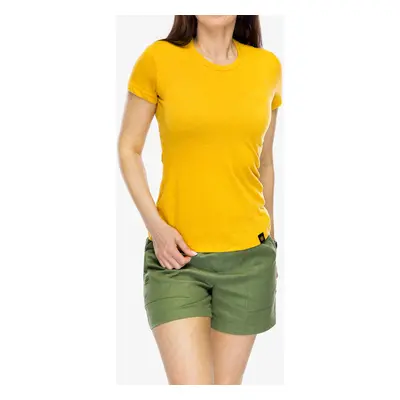 Dámské rychleschnoucí triko Turbat Cozy SS T-Shirt - golden yellow