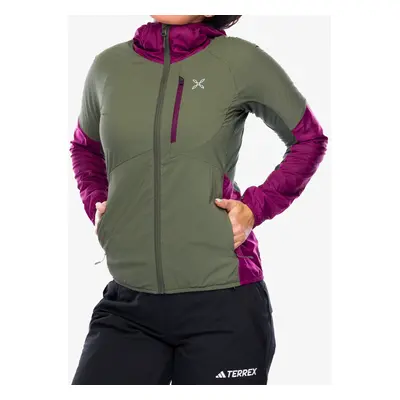 Damska bunda na skialpy Montura Alpha Evo Jacket - sage green/wine red