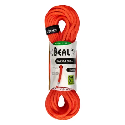 Lezecké lano Beal Karma 9,8 mm m - solid orange