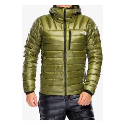 Péřová bunda The North Face Summit Breithorn Hoodie - forest olive