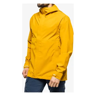 Bunda do deště Fjallraven HC Hydratic Trail Jacket - mustard yellow