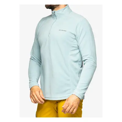 Pánská mikina Columbia Klamath Range II Half Zip - stone blue