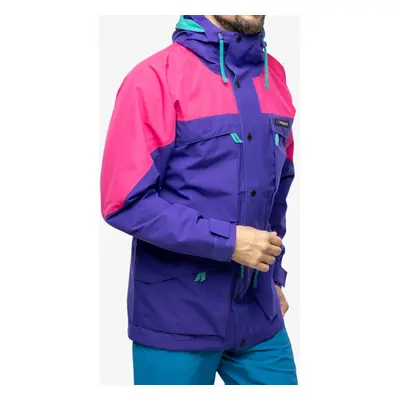 Bunda s membránou Berghaus Mera Peak Jacket - liberty/fiery fuschia/tealcove