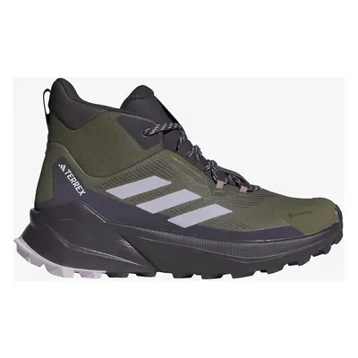 Turistické boty dámské adidas TERREX Trailmaker Mid GTX - oliv stra/silv dawn/aurora blk