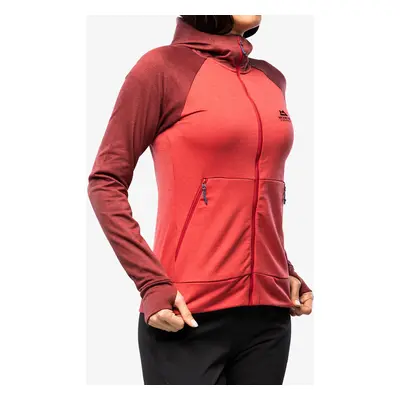 Dámská mikina na lezení Mountain Equipment Endika Hooded Jacket - capsicum/tibetan red