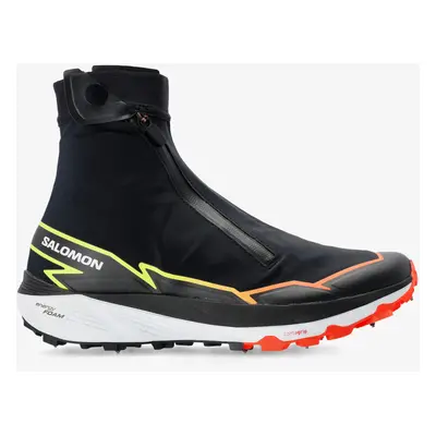 Trailové boty Salomon Winter Cross Spike - black/neon/yellow