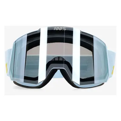 Lyžařské brýle 100% Snowcraft Hiper - sunpeak/mirror silver flash