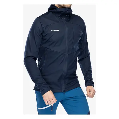 Softshellová bunda Mammut Ultimate VII SO Hooded Jacket - marine