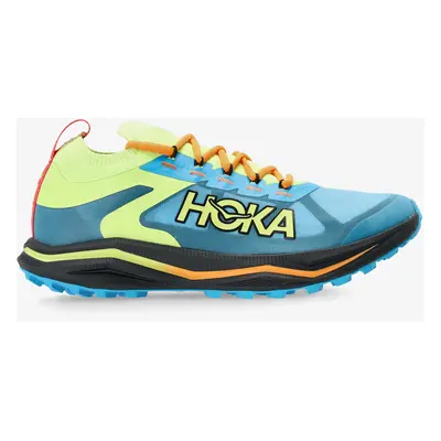 Trailové boty Hoka Zinal - diva blue/lettuce