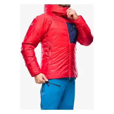 Péřová bunda Mountain Equipment Xeros Jacket - chili red/medieval