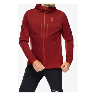 Bunda na skialpinismus SCOTT SCO Hoody Explorair Alpha - wood red