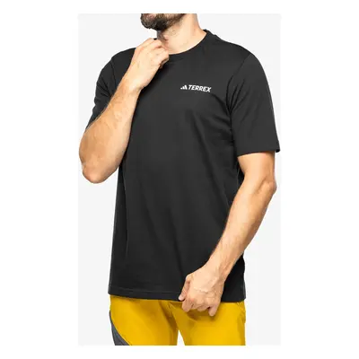 Bavlněné tričko adidas TERREX Graphic Altitude Tee - black