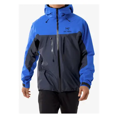 GORE TEX bunda Arcteryx Alpha Jacket - black sapphire/light vitality