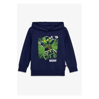 Dětská mikina LEGO LW Scout - dark navy