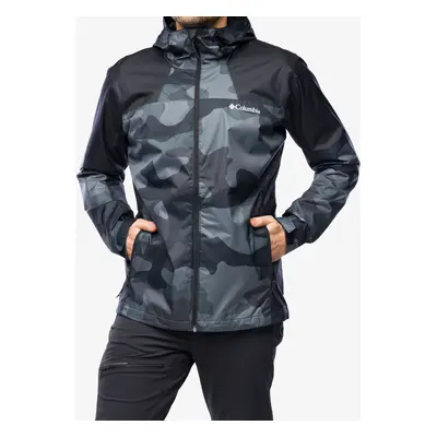 Bunda do deště Columbia Inner Limits III Jacket - black mod camo print/black