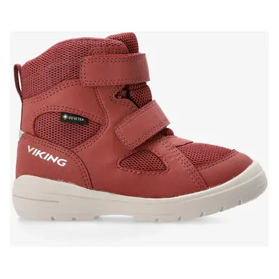 Dívčí obuv Viking Footwear Fun Warm GTX 2V - dark pink