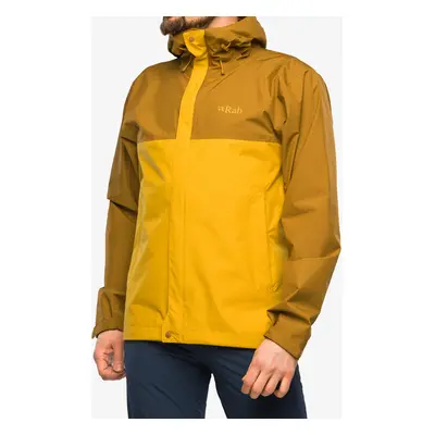 Bunda s membránou Rab Downpour Eco Jacket - footprint/sahara