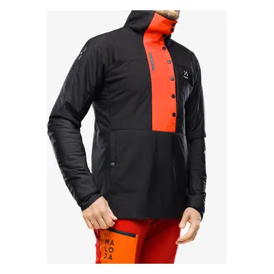 Zateplená bunda Haglofs L.I.M ZT Breathe Insulated Jacket - true black/zenith red