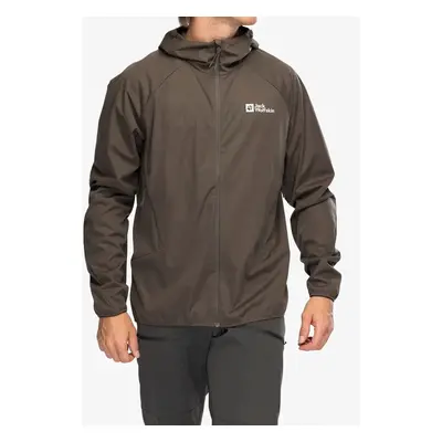 Softshellová bunda Jack Wolfskin Prelight Pro Jacket - cold coffee