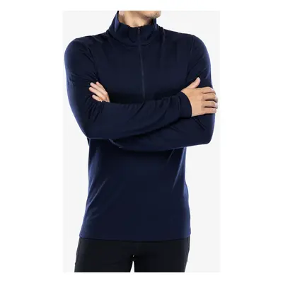 Funkční mikina Icebreaker Tech L/S Half Zip - midnight navy