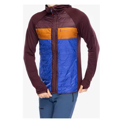 Hybridní bunda Cotopaxi Capa Hybrid Insulated Hooded Jacket - wine/blue violet