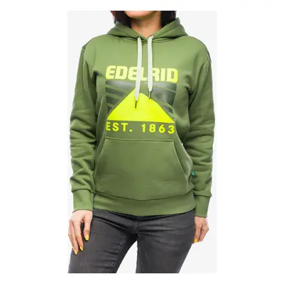 Dámská mikina s kapucí Edelrid Spotter Hoody IV - kale